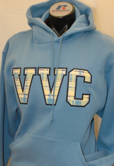 Plaid Vvc Pull Over Hoodie