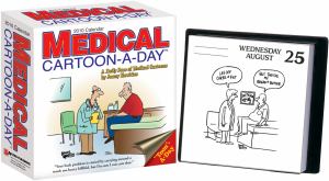 Medical Cartoon-a-Day Page-a-Day Calendar | Rams Bookstore