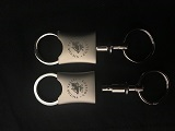 VVC Nickel Valet Key Tag