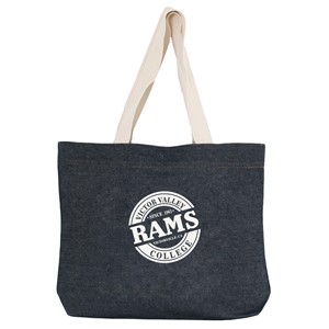 Rams Denim Tote Bag