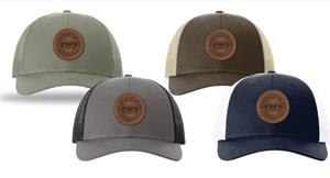 RICHARDSON 315 Brushed Canvas Baseball Cap - VVC Leather Patch