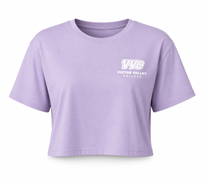 Ladies Boxy VVC Tee – Lavender