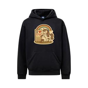 Youth Buddy "I LOVE VVC Unicorn" Hood