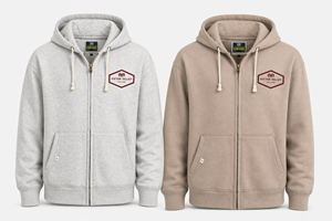 Vintage Fleece Full Zip Hood