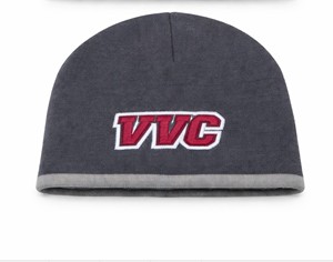 THE GAME TWO-TONE CHARCOAL BEANIE W/MAROON VVC LOGO (1069162567) THE GAME TWO-TONE CHARCOAL BEANIE W/MAROON VVC LOGO
