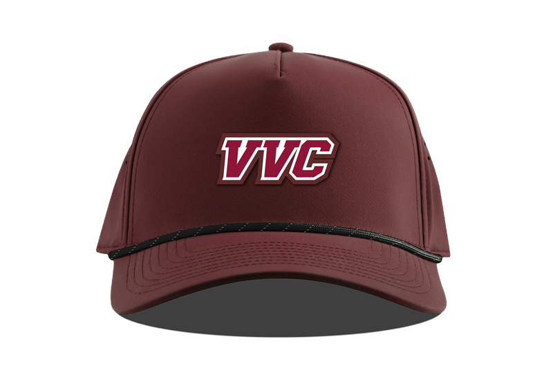 Bb Maroon Hat W/ VVC Rubber Patch (SKU 1069283767) Bb Maroon Hat W/ VVC Rubber Patch (SKU 1069283767)