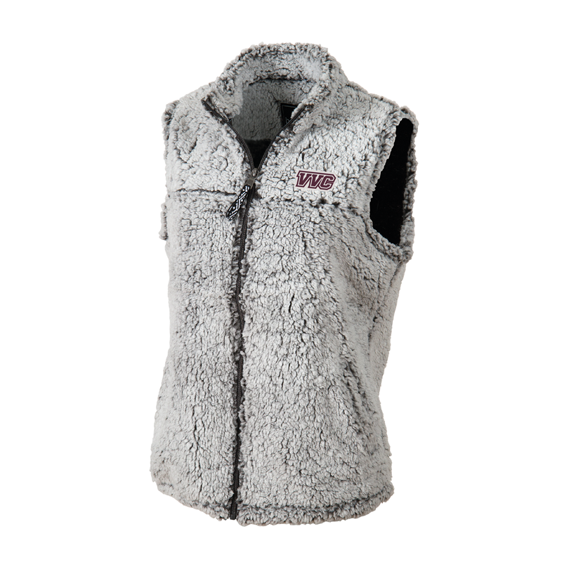 Frosty Grey Sherpa Vest | Rams Store