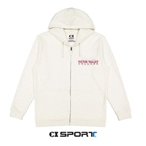Live & Tell Unisex Full-Zip Fleece – Natural Heather Grey