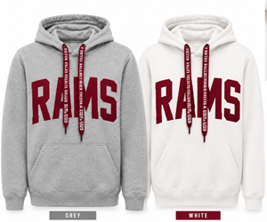Fleece Hood W/Rams Hood String