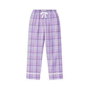 Ladies Cuff Flannel Pant, Lavender