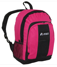 Backpack W/Front & Side Pockets