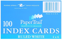 Index Card Items