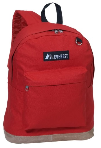 Suede bottom backpack sales
